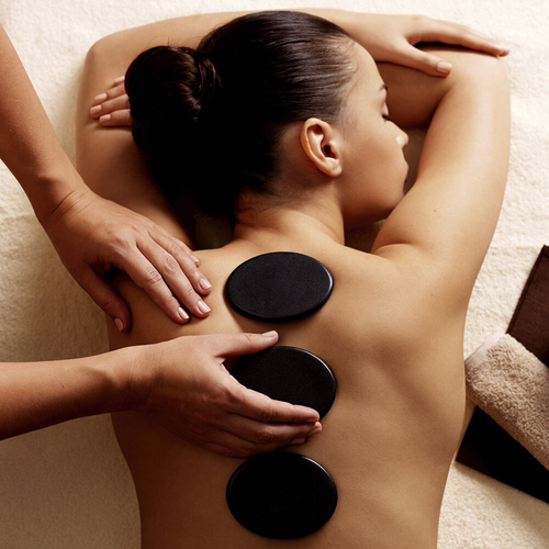 Hot stone massage